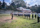 Bhabinkamtibmas-Polsek-Aimere-Isi-MPLS-dengan-Pelatihan-PBB,-Bentuk-Karakter-Disiplin-Pelajar-Sejak-Dini--‎