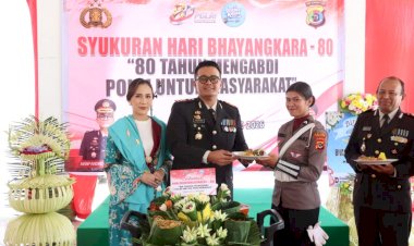 Polres-Ngada-Gelar-Syukuran-Hari-Bhayangkara-ke-80,-Perkuat-Sinergi-dan-Pengabdian-untuk-Masyarakat-‎