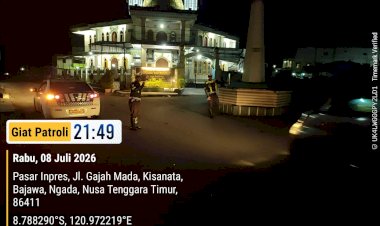 Satlantas-Polres-Ngada-Intensifkan-Patroli-Lampu-Biru,-Wujudkan-Kamseltibcarlantas-yang-Aman-dan-Kondusif.