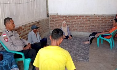Bhabinkamtibmas-Desa-Sambinasi-Barat-Utamakan-Problem-Solving,-Selesaikan-Kasus-Penganiayaan-Secara-Kekeluargaan