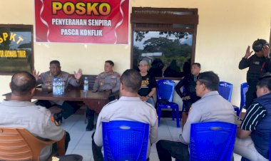Polda-NTT-Kedepankan-Musyawarah-dan-Pendekatan-Adat,-Situasi-Pasca-Konflik-di-Adonara-Timur-Semakin-Kondusif