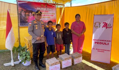 Kapolres-Ngada-Kunjungi-Polsek-Golewa,-Tekankan-Pelayanan-Humanis-dan-Tinjau-Dapur-MBG-Yayasan-Kemala-Bhayangkari-‎