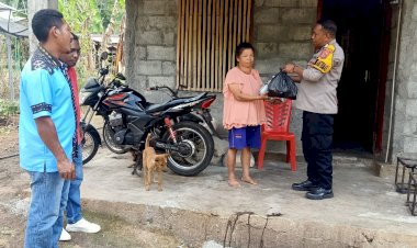 Polres-Ngada-Hadir-di-Tengah-Warga,-Bantuan-Kapolda-NTT-Disalurkan-untuk-Warga-Terdampak-Gempa-di-Bajawa-Utara