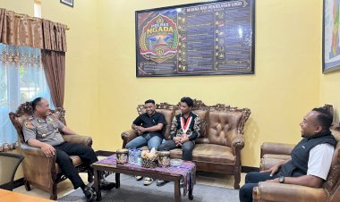Kapolres-Ngada-Terima-Pengurus-GMNI,-Ajak-Mahasiswa-Perkuat-Persatuan-dan-Kamtibmas