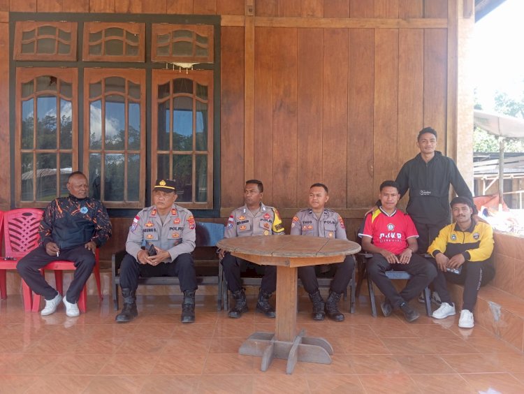 Kasat Binmas Polres Ngada Hadiri dan Lakukan Monitoring Pembukaan Turnamen Turbo Cup IV Tahun 2026