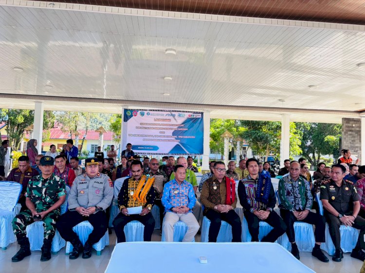 WAKAPOLRES NGADA HADIRI HIGH LEVEL MEETING TPID DAN TP2DD WILAYAH FLORES BAGIAN TENGAH