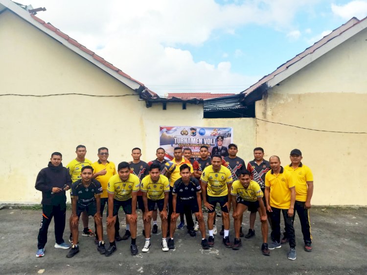 Semarak Hari Bhayangkara Ke-80, Polres Ngada Perkuat Soliditas Melalui Turnamen Bola Voli Antar Fungsi dan Polsek Jajaran