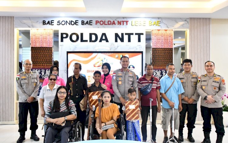 Wujud Nyata Polda NTT Penuh Kasih untuk Masyarakat, Polda NTT Gelar Bhakti Kesehatan Hari Bhayangkara ke 80