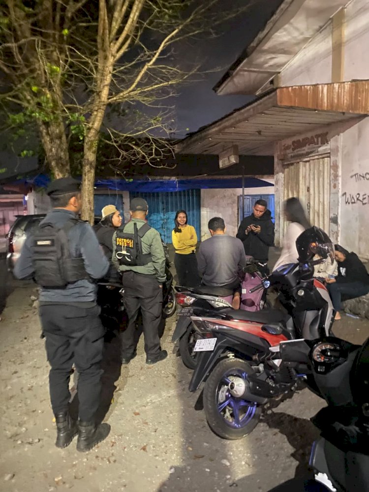 Patroli Perintis Presisi, Sat Samapta Polres Ngada pastikan Situasi Kamtibmas tetap Kondusif 