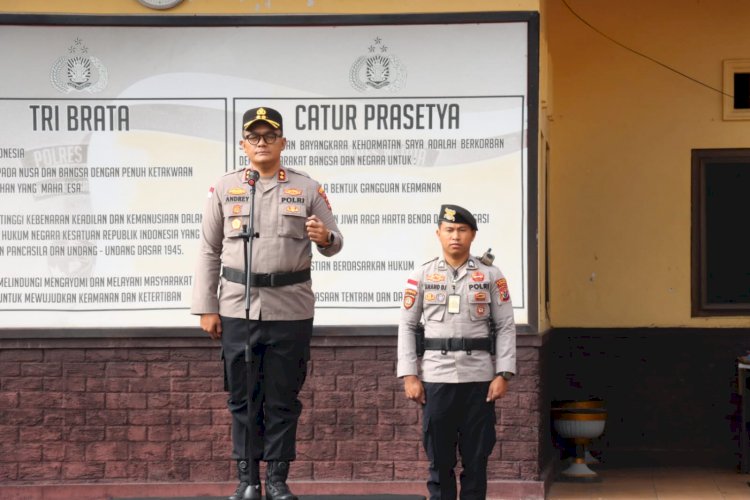 30 Personel Polres Ngada Naik Pangkat, Kapolres Tekankan Profesionalisme dan Pelayanan