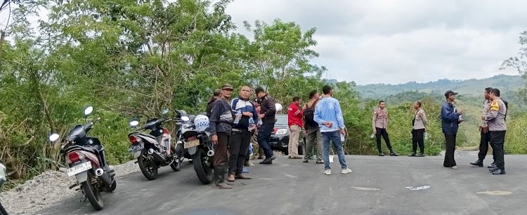 POLSEK GOLEWA RESPONS CEPAT SENGKETA TANAH SUKU DI GOLEWA BARAT, MASYARAKAT DIIMBAU MENAHAN DIRI DAN MENJAGA KONDUSIVITAS