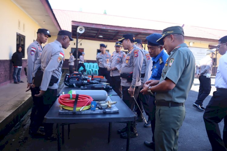 Polres Ngada Gelar Apel Kesiapsiagaan Karhutlah 2026, Kapolres Tekankan Pencegahan dan Respons Cepat ‎