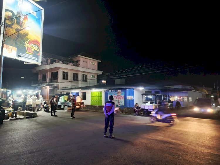 PATROLI PERINTIS PRESISI, POLRES NGADA PERKUAT PEMELIHARAAN KAMTIBMAS DI KOTA BAJAWA ‎
