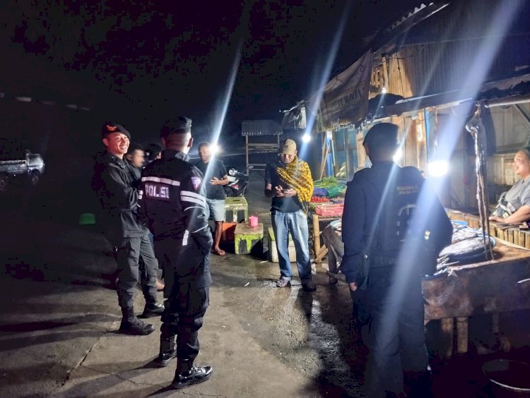 Patroli Presisi Tanpa Henti! Polres Ngada Perketat Pengawasan Kamtibmas di Kota Bajawa