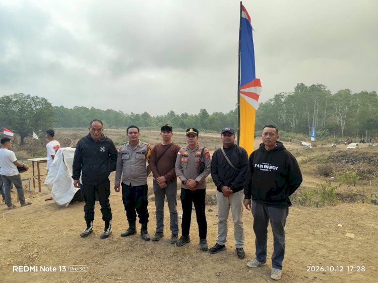 POLRES NGADA AMANKAN PEMBUKAAN PACUAN KUDA PIALA BUPATI NGADA 2026