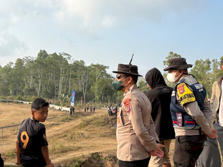 Polres Ngada Perketat Pengamanan Hari Kedua Pacuan Kuda Piala Bupati Ngada 2026, 500 Penonton Tertib dan Kondusif