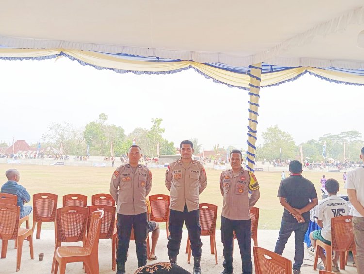 POLRES NGADA KAWAL TURNAMEN HANDAYANI CUP I 2026, PASTIKAN PERTANDINGAN BERLANGSUNG AMAN DAN KONDUSIF