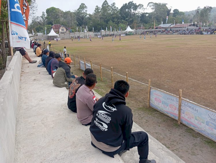 POLRES NGADA KAWAL TURNAMEN HANDAYANI CUP I 2026, PASTIKAN PERTANDINGAN BERLANGSUNG AMAN DAN KONDUSIF