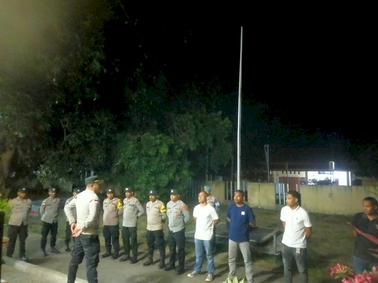 Cegah Peredaran Narkoba, Polsek Aimere Gelar Patroli Dialogis KRYD