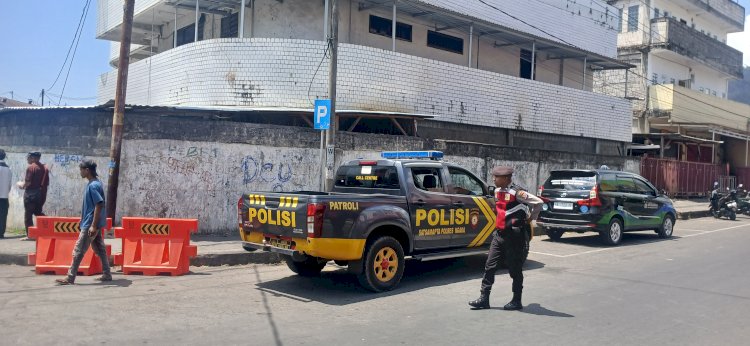 Cegah Gangguan Kamtibmas, Sat Samapta Polres Ngada Intensifkan Patroli Dialogis dan Pengaturan Lalu Lintas
